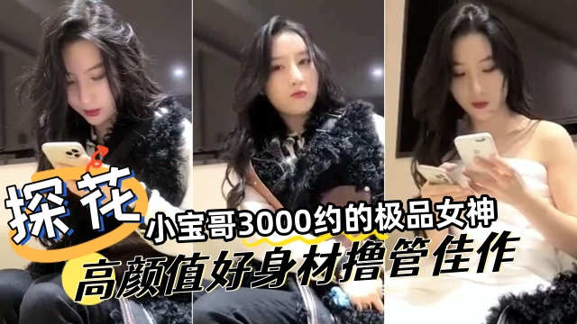【国产探花】小宝哥3000网约极品女神，高颜值好身材，撸管佳作